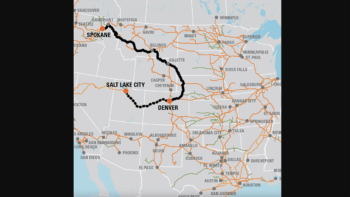 (Map Courtesy of BNSF)